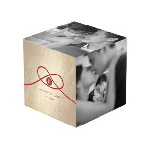 Red Knot Union Double Happiness Chinese Wedding Kubus