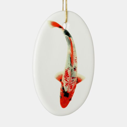 Red Koi 2010 Keramisch Ornament (Rechts)