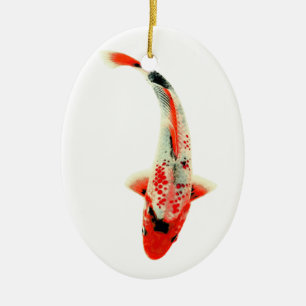 Red Koi 2010 Keramisch Ornament