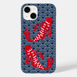 Red Koi Fish Case-Mate iPhone 14 Hoesje