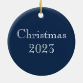 Red Koi Fish Keramisch Ornament (Achterkant)