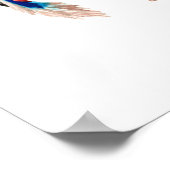 Red Koi Fish Poster (Hoek)