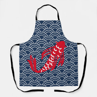 Red Koi Fish Schort