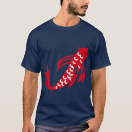 Red Koi Fish T-shirt