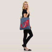 Red Koi Fish Tote Bag (Op model)