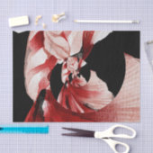 Red Koi Fish Waterverf Japans Tissuepapier (Craft)