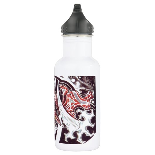 Red Koi Tattoo Design Waterfles (Rechts)