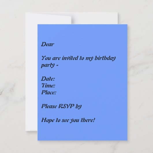 Red Kokeshi Kaart (Achterkant)