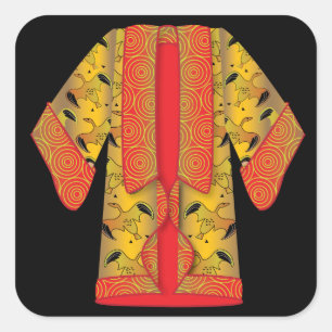Red Komono Sticker