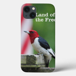 Red-kopige Woodpecker Case-Mate iPhone Case