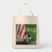 Red-kopige Woodpecker Tote Bag (Voorkant)