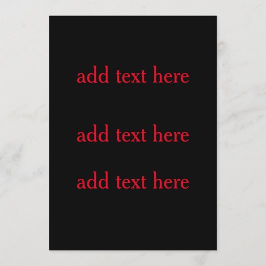 Red Krampus Slicing Heart (Achterkant)