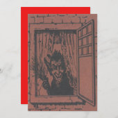 Red Krampus Window Switch (Voorkant / Achterkant)