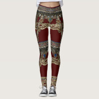 Red Kuchi Tribal Pattern