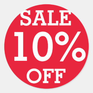 Red label SALE 10% OFF Winkel
