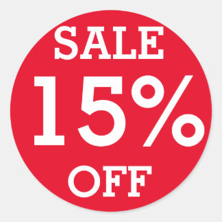 Red label SALE 15% OFF Winkel