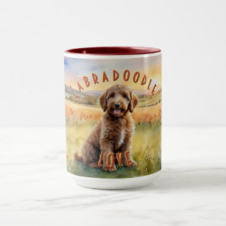 Red Labradoodle,  Boerderij Sunrise Mok