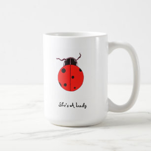 Red Lady Bug Statement Mok