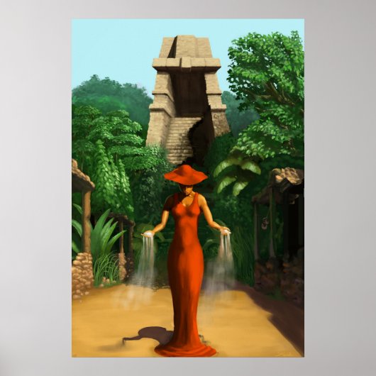 Red Lady Poster (Voorkant)