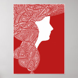 Red Lady Poster