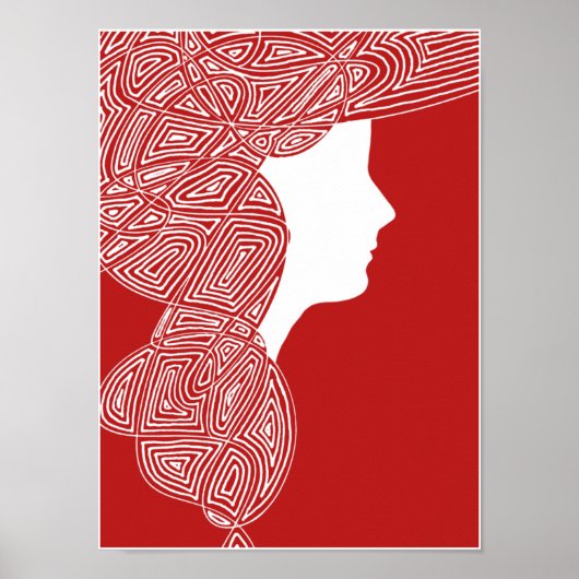Red Lady Poster (Voorkant)
