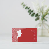 Red Lady Visitekaartje (Staand voorkant)