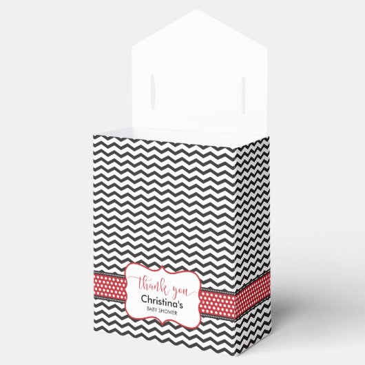 Red Ladybug Bedankdoosjes (Geopend)