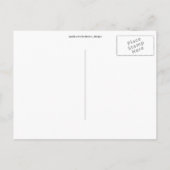 Red Ladybug Beetle Briefkaart (Achterkant)