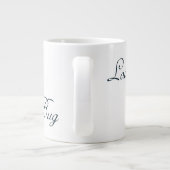 Red Ladybug Grote Koffiekop (Achterkant)