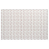 Red Ladybug Heart Trail Pattern Stof (Yard (91,4 cm))