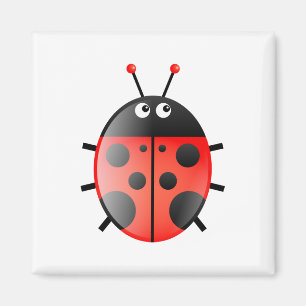 Red Ladybug Magneet