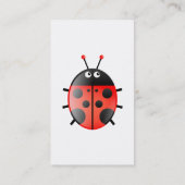 Red Ladybug, Mr Billy Bug, Visitekaartje (Achterkant)
