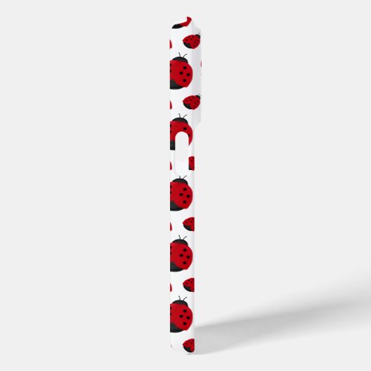 Red Ladybug Pattern Persoonlijk Case-Mate iPhone Case (Achterkant / Rechts)