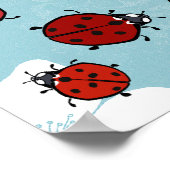 Red Ladybug Poster (Hoek)