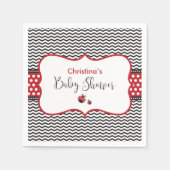 Red Ladybug Servet (Voorkant)