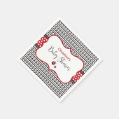 Red Ladybug Servet (Hoek)