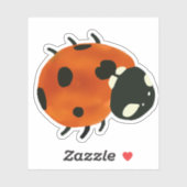 Red Ladybug Sticker (Vel)