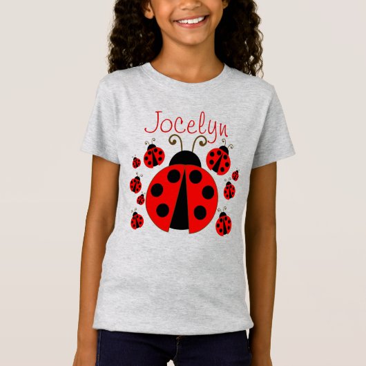 Red Ladybug T-shirt (Voorkant)