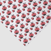 Red Ladybug Tissuepapier (Detail)