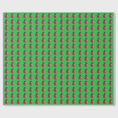 Red Ladybugs Cadeaupapier (Vlak)