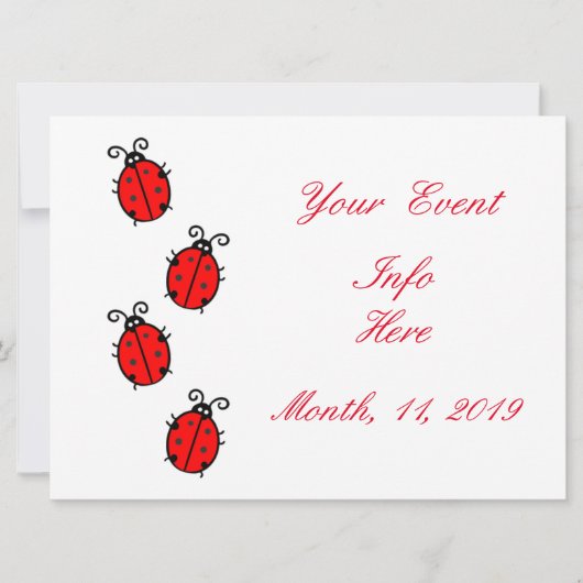 Red Ladybugs Crawling Thunder_Cove (Voorkant)