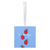 Red Ladybugs Crawling Thunder_Cove Decoratie (Rechts)