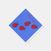Red Ladybugs Crawling Thunder_Cove Servet (Hoek)