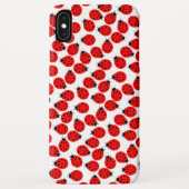 Red Ladybugs Patroon Case-Mate iPhone Case (Achterkant)