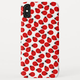 Red Ladybugs Patroon Case-Mate iPhone Case