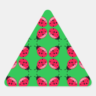Red Ladybugs Sticker