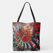 Red Lantern Tote Bag (Achterkant)