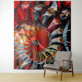 Red Lantern Wandkleed (In situ)