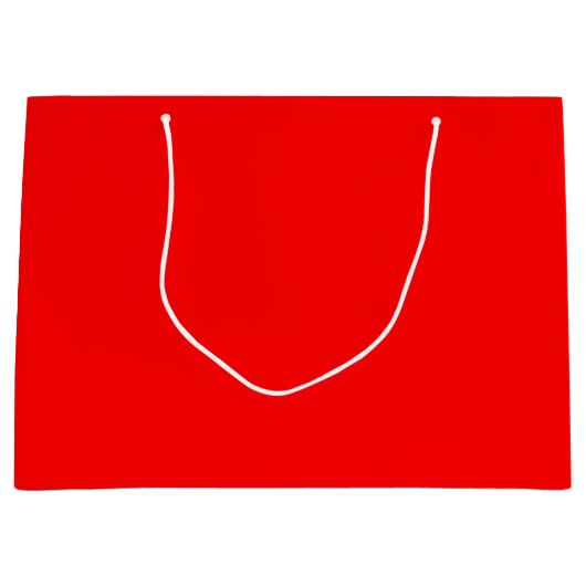 Red Large Gift Bag Cadeautasje (Voorkant)