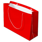 Red Large Gift Bag Cadeautasje (Achterkant Gekanteld)